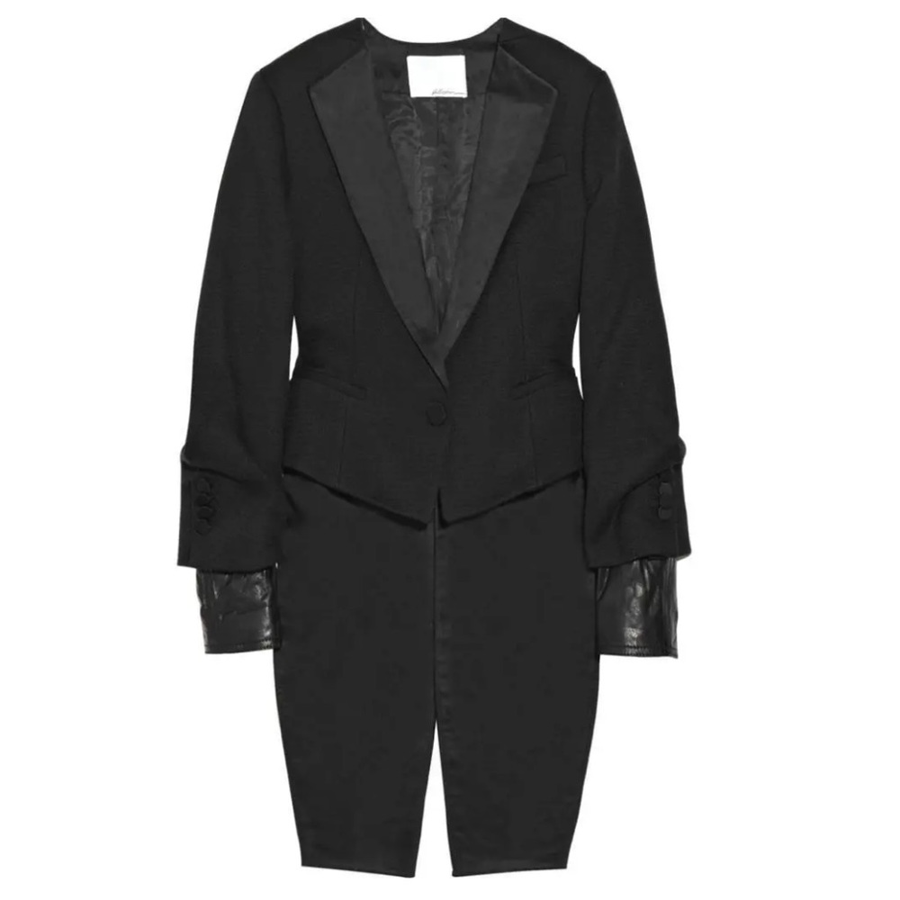 Phillip Lim 3.1 tuxedo blazer with tails moto cuffs 2
